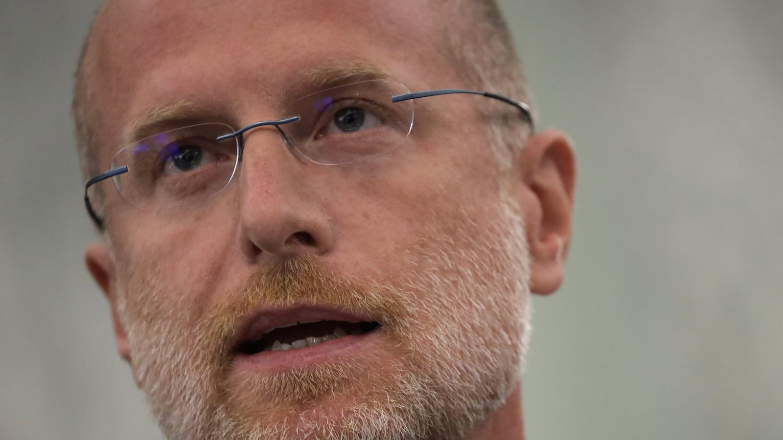 WASHINGTON, DC - JUNE 24: Commissioner of Federal Communications Commission Brendan Carr testifies during a hearing before Senate Commerce, Science and Transportation Committee at Russell Senate Office Building June 24, 2020 in Washington, DC.