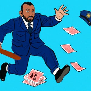 Kash Patel Illustration