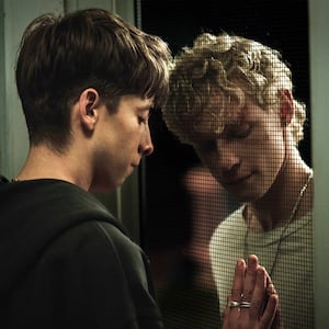 Joe Bird and Stacy Clausen in Leviticus.
