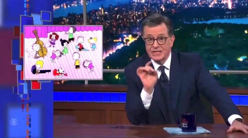 colbert on the late show