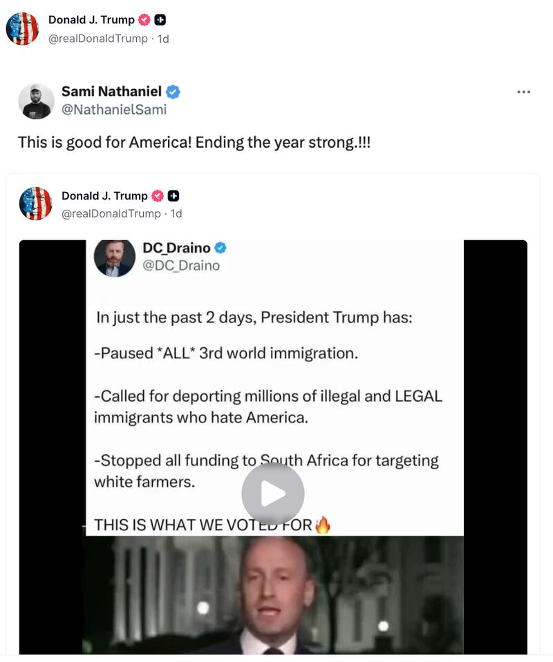 Truth Social screen grab