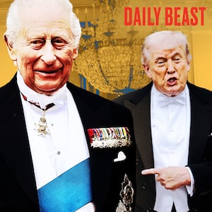 King Charles and Donald Trump