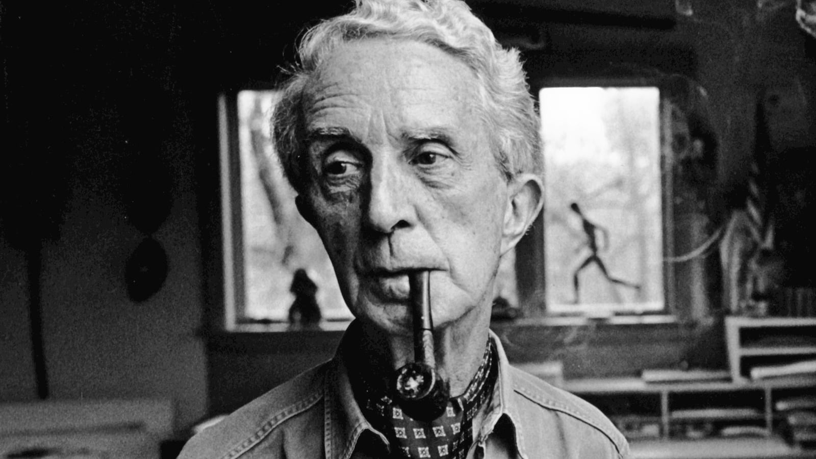 View of American artist Norman Rockwell