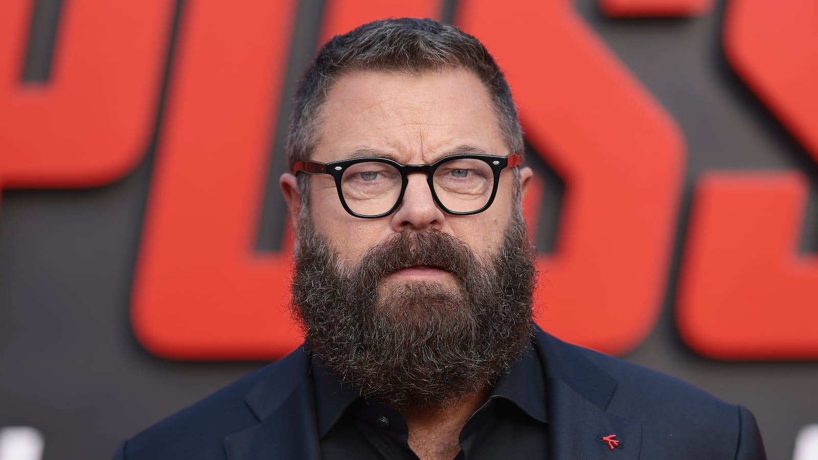 Nick Offerman attends the "Mission: Impossible – The Final Reckoning" New York Premiere at Lincoln Center on May 18, 2025 in New York City.