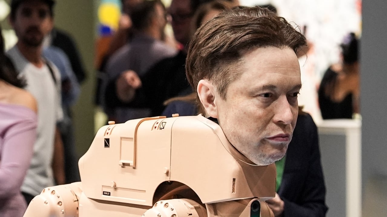 MIAMI, FLORIDA - DECEMBER 03: Beeple Studios Regular Animals at Art Basel Miami Beach Art Fair 2025 VIP Preview at the Miami Convention Center on December 03, 2025 in Miami, Florida. (Photo by Sean Zanni/Patrick McMullan via Getty Images)