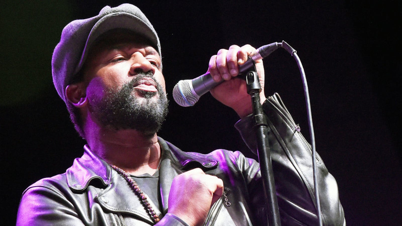 David Ryan Harris performs during R.E.M.'s 40th Anniversary Of Chronic Town Celebration Concert at Coca-Cola Roxy on December 15, 2022, in Atlanta, Georgia.