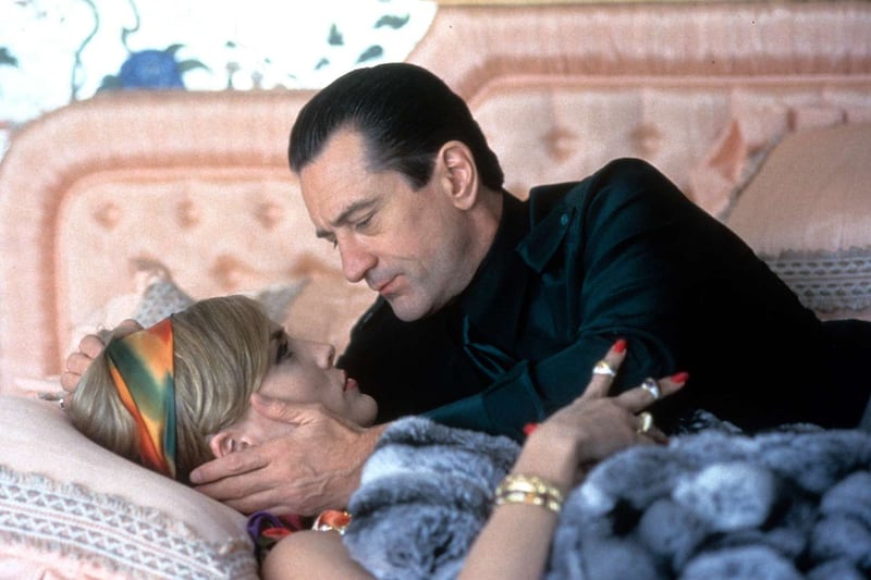 Sharon Stone and Robert De Niro in "Casino"