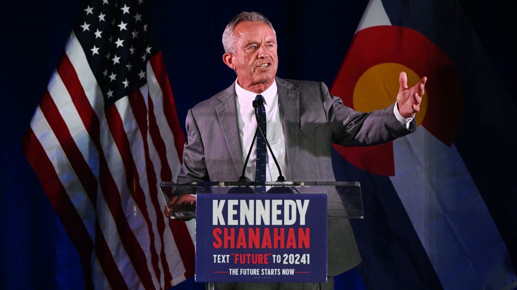 Independent presidential candidate Robert F. Kennedy Jr.