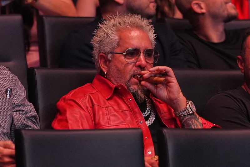 Guy Fieri at UFC event