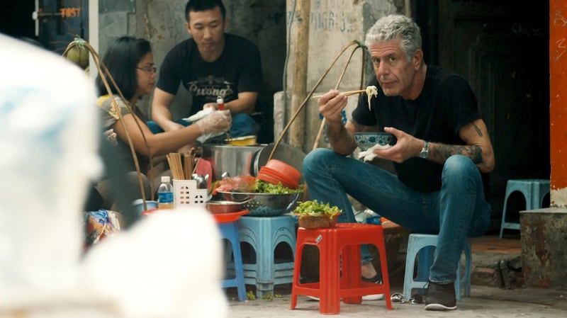 Anthony Bourdain in "Roadrunner"