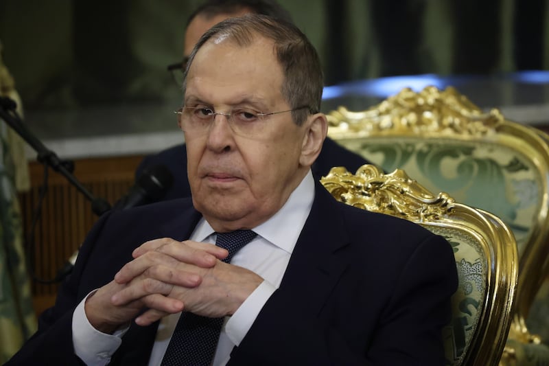 Russian Foreign Minister Sergey Lavrov