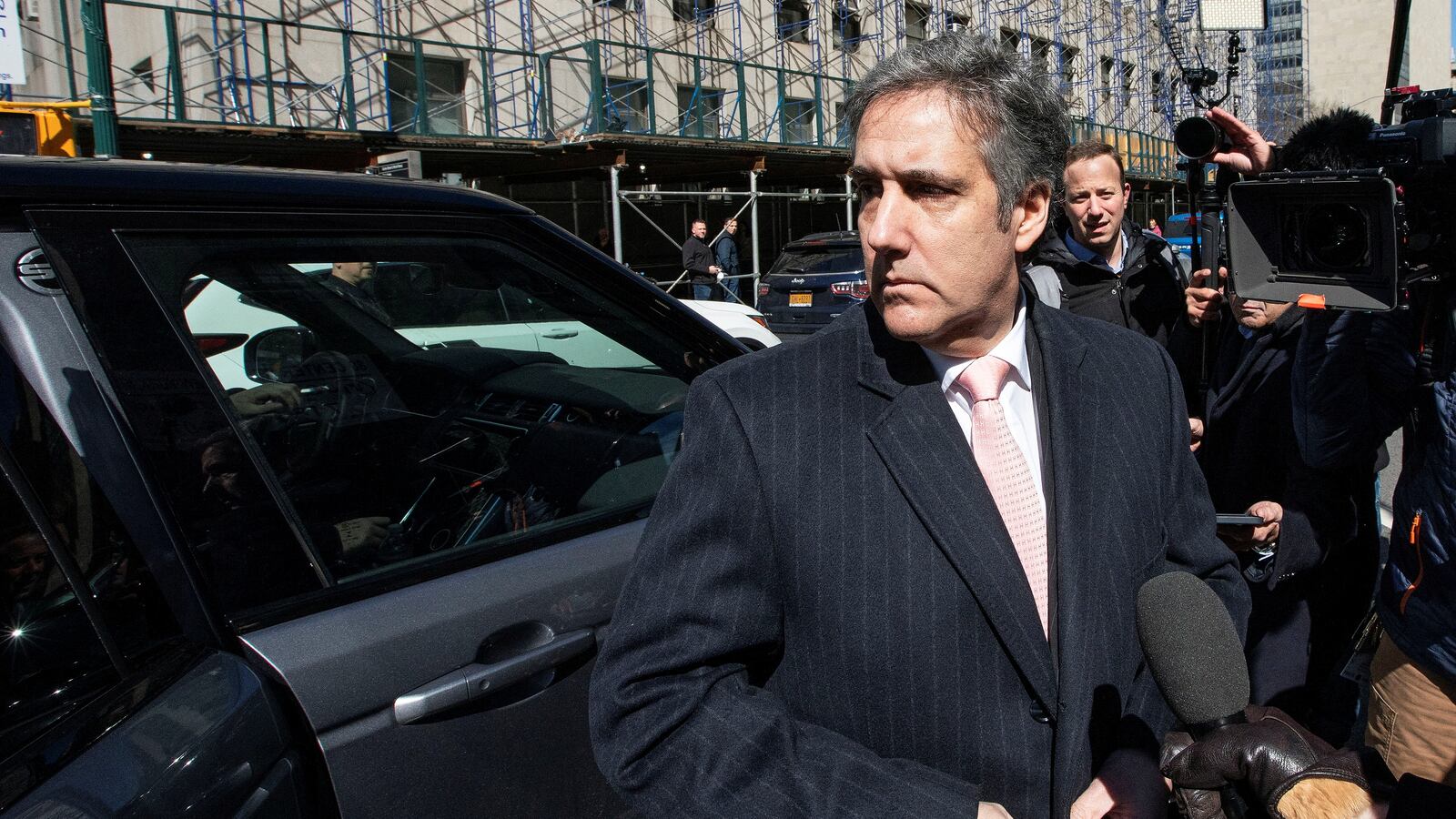 A picture of Michael Cohen, former attorney for former U.S. President Donald Trump, who is reportedly settling his lawsuit over unpaid legal fees against the Trump Organization.