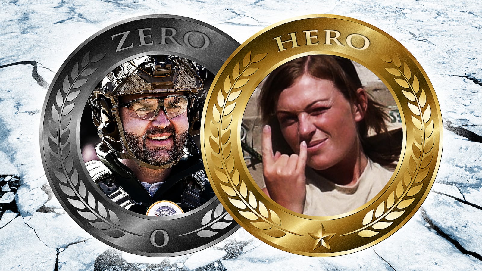 JD Vance and Sophia Bruun.