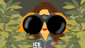 Kristi Noem illustration