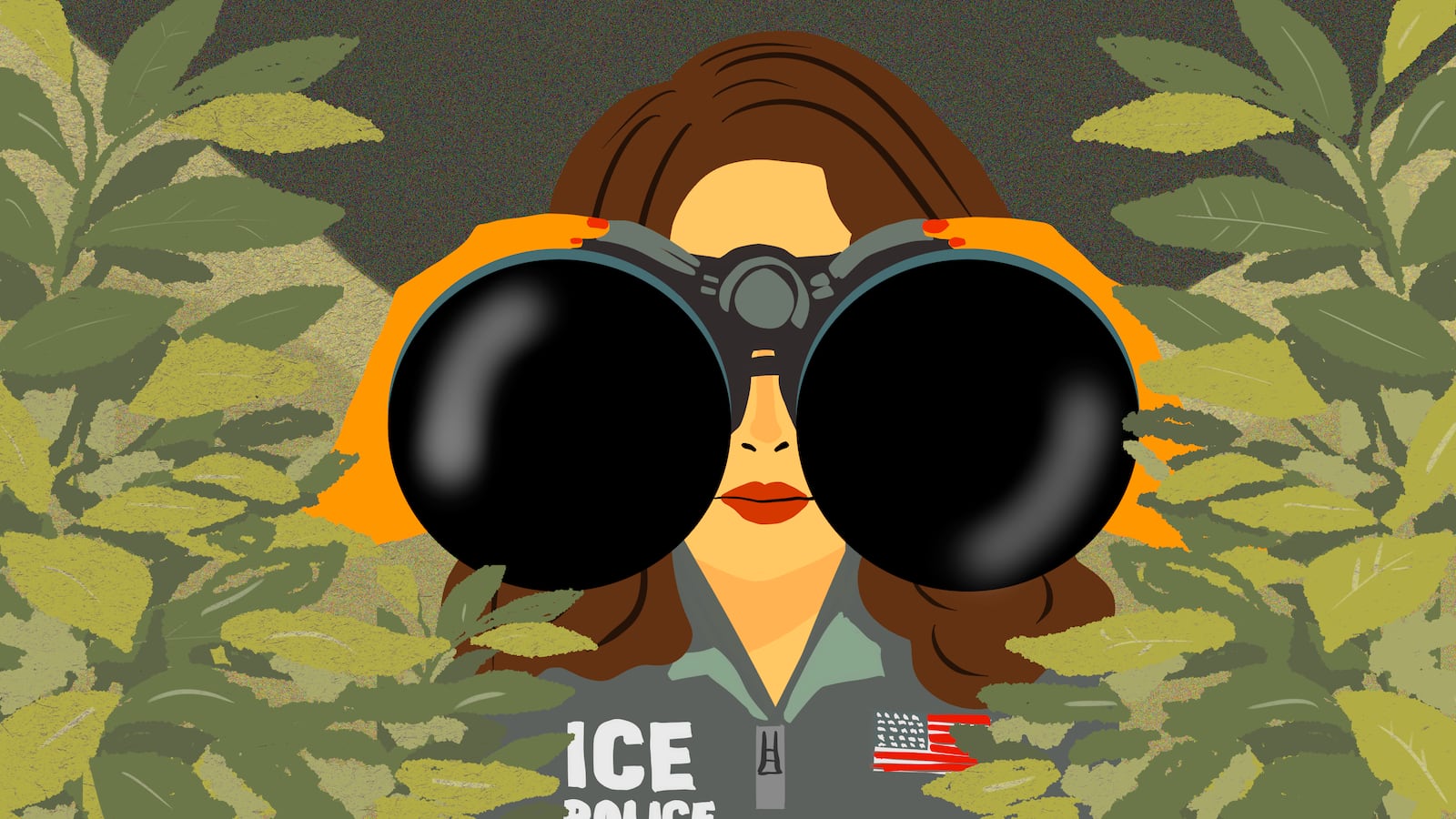 Kristi Noem illustration