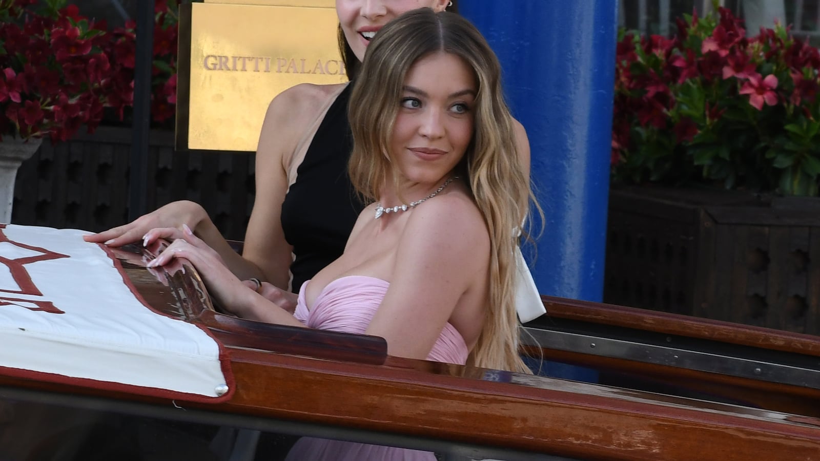 Sydney Sweeney sighting ahead of the Jeff Bezos and Lauren Sanchez wedding