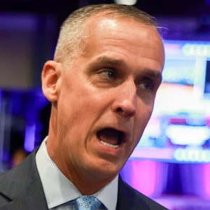 Campaign senior advisor Corey Lewandowski attends the election night watch party for Republican presidential nominee former President Donald Trump at the Palm Beach County Convention Center on November 05, 2024, in West Palm Beach, Florida.