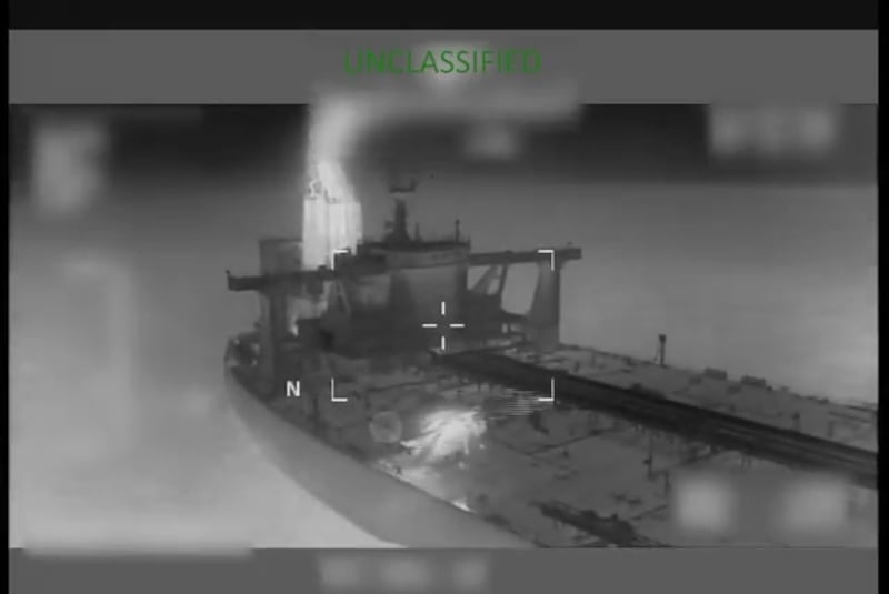 "In two predawn operations today, the Coast Guard conducted back-to-back meticulously coordinated boarding of two “ghost fleet”  tanker ships— one in the North Atlantic Sea and one in international waters near the Caribbean.  Both vessels —the Motor Tanker Bella I and the Motor Taker Sophia—were either last docked in Venezuela or en route to it." - Kristi Noem
