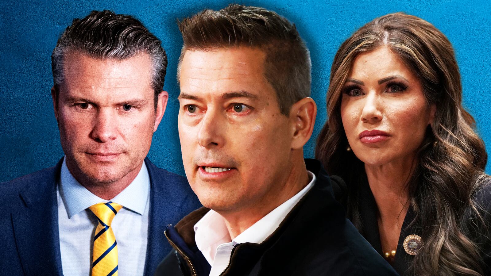 Pete Hegseth, Kristi Noem, Sean Duffy