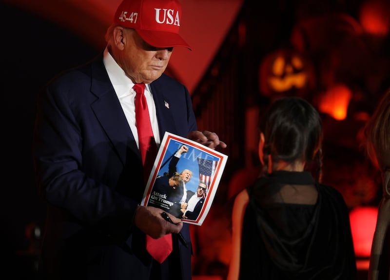 Donald Trump on Halloween