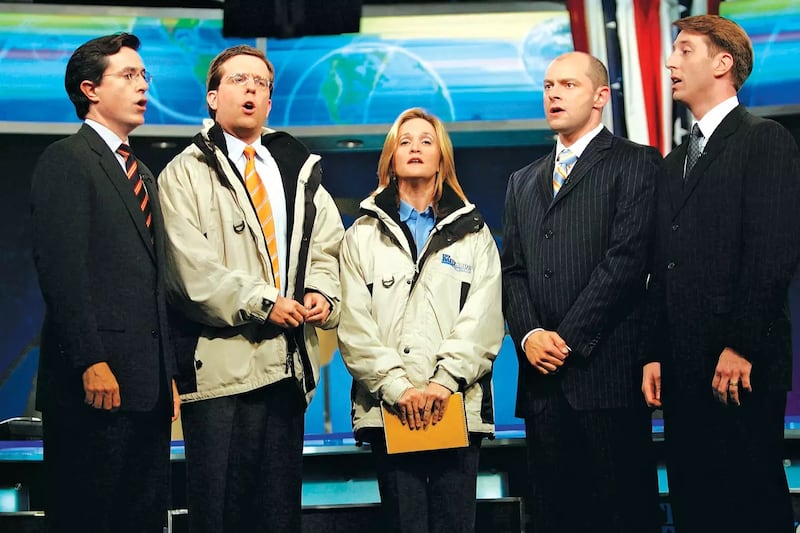 Stephen Colbert and Ed Helms were among the future stars who served as correspondents alongside Rob Corddry on “The Daily Show.”