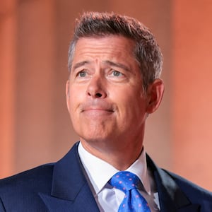 U.S. Secretary of Transportation Sean Duffy attends the 2026 Infrastructure Summit of government officials, corporate executives, and labor leaders, in Washington, D.C., U.S., March 11, 2026. REUTERS/Kylie Cooper