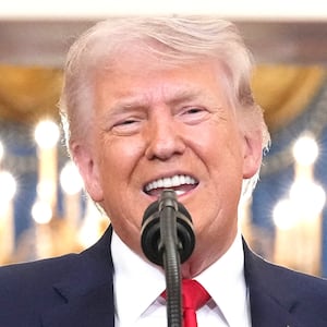 President Donald Trump delivers an address to the nation about the Iran war at the White House in Washington, D.C., U.S. April 1, 2026.