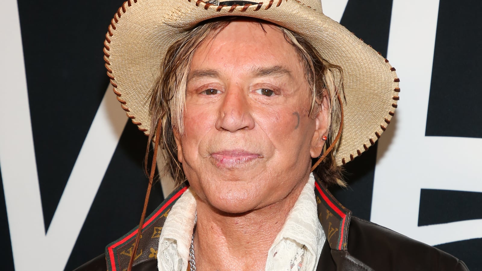 WEST HOLLYWOOD, CALIFORNIA - JUNE 17: Actor Mickey Rourke attends the TEATRO Even Summer White Affair at Skybar on June 17, 2022 in West Hollywood, California. (Photo by Paul Archuleta/Getty Images)