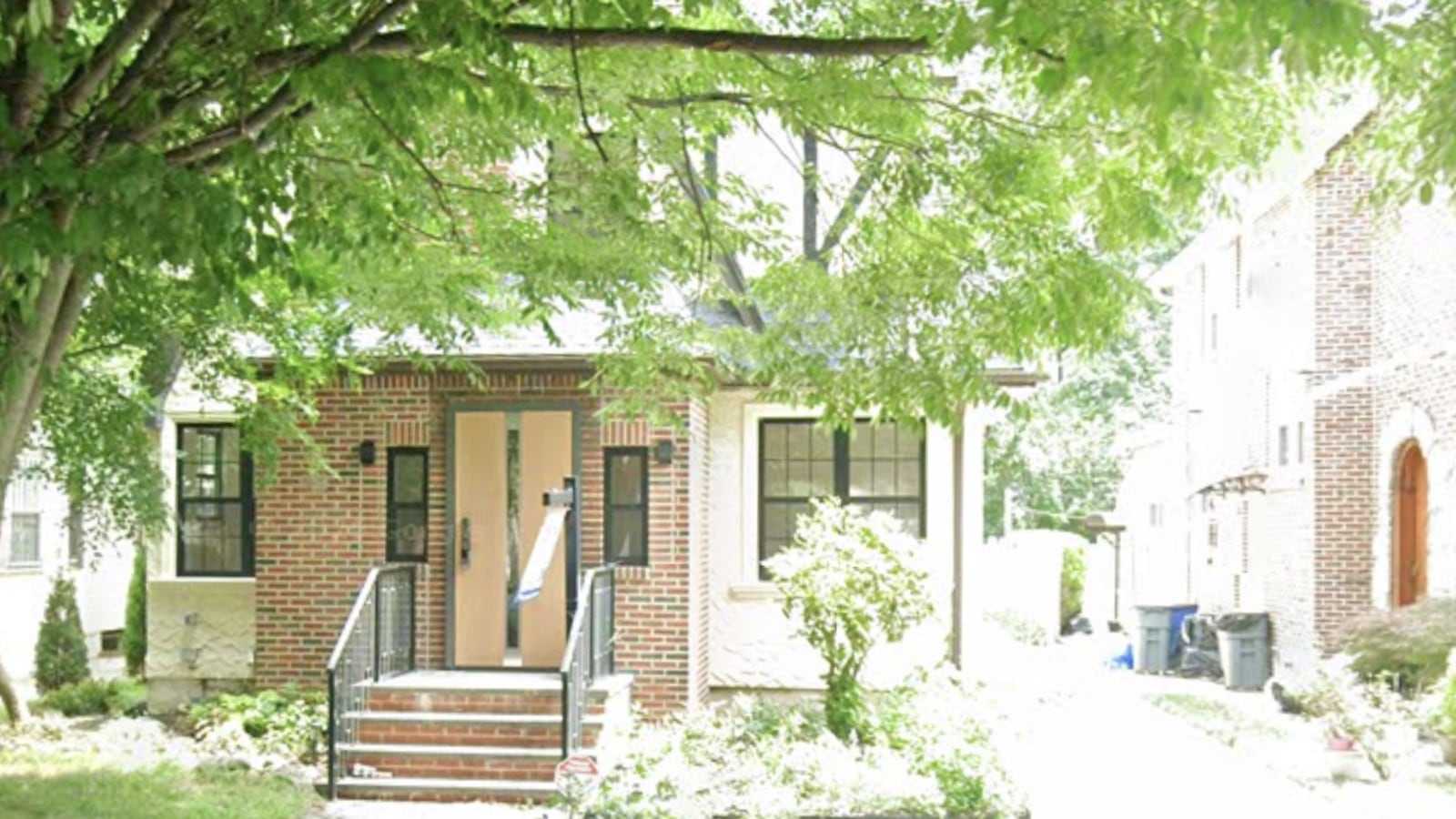 Donald Trump's childhood home at 85-15 Wareham Pl, Jamaica Estates, NY.