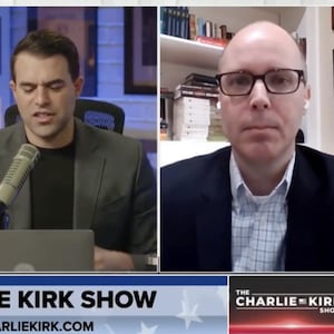 Sean and Kolvet discuss their plan for Virginia. Credit: Real America's Voice.