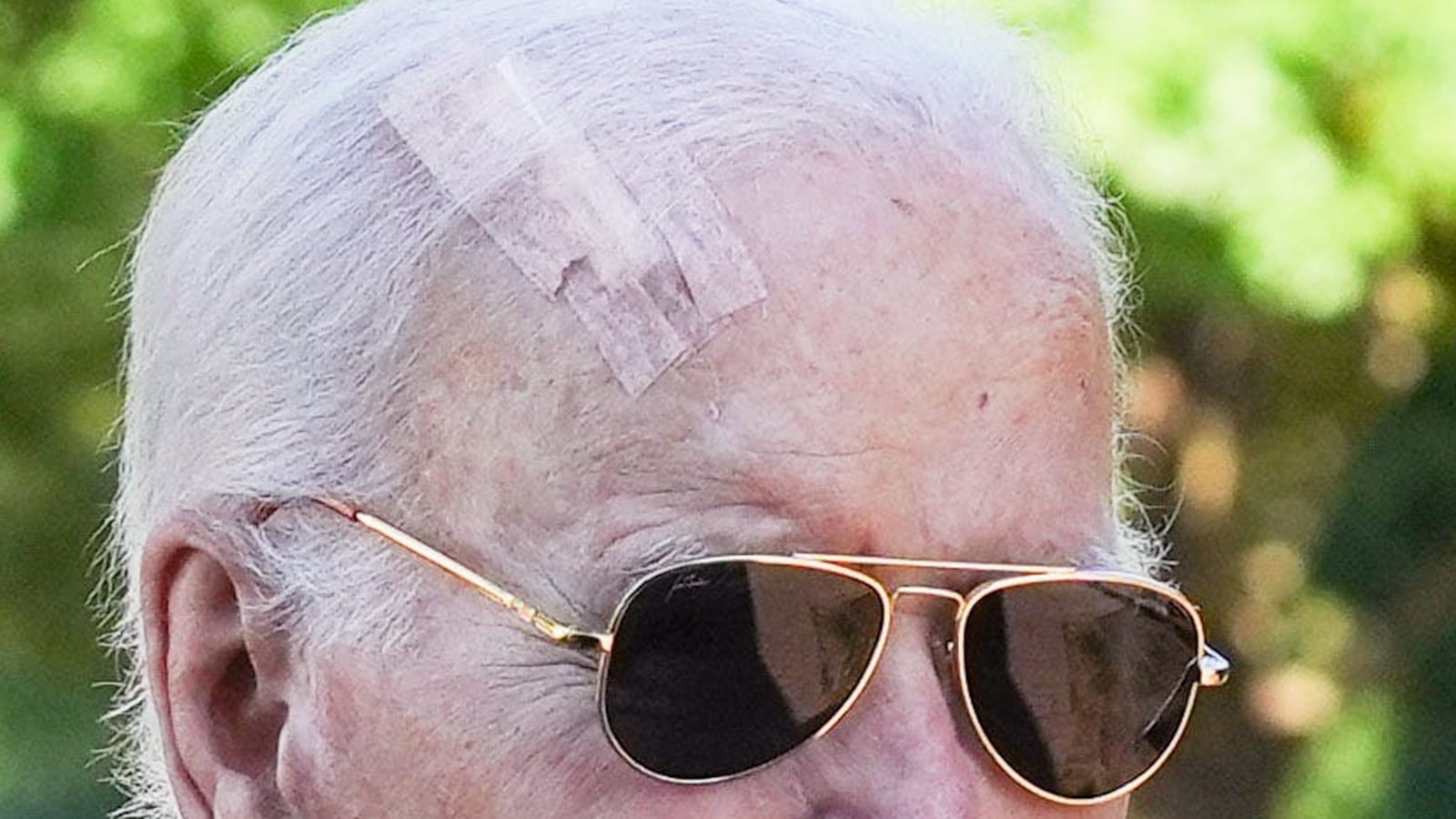 President Joe Biden arrives at the funeral for former governor and U.S. Representative Mike Castle at St. Joseph on the Brandywine Church in Greenville, August 22, 2025.