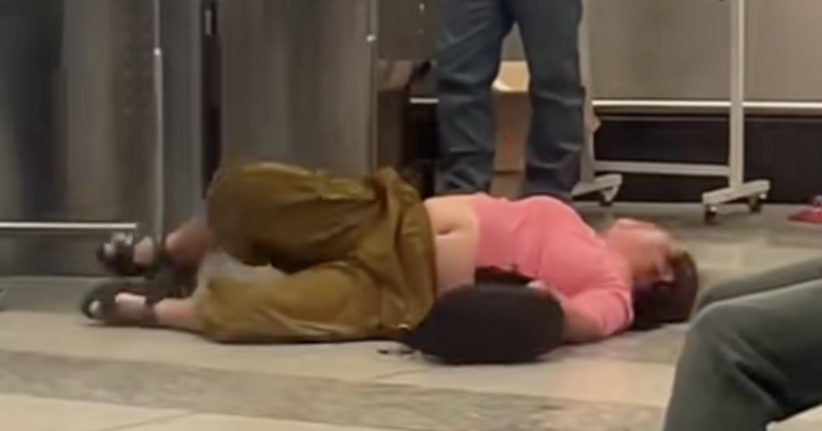 Tourist Rolls on Ground in Tantrum Over Baggage Fees at Major Airport