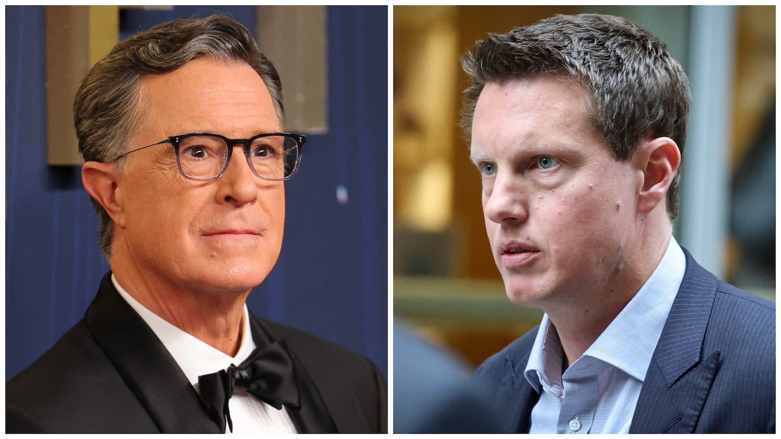 Stephen Colbert, David Ellison