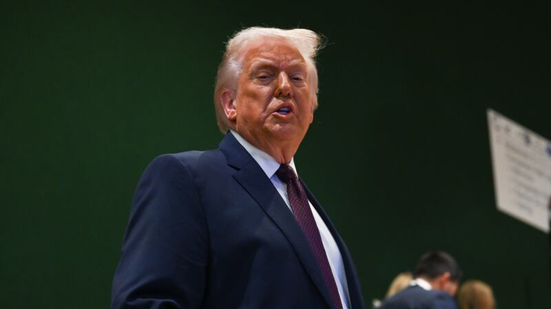 President Donald Trump attends the signing ceremony of the Peace Charter for Gaza as part of the 56th World Economic Forum in Davos, Switzerland on January 22, 2026.