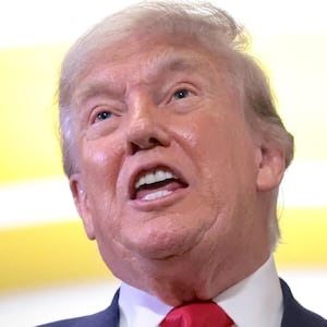 President Donald Trump speaks to reporters on the day of a Senate Steering Committee Lunch on Capitol Hill in Washington, D.C., U.S., June 24, 2026.