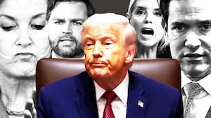 Donald Trump, Susie Wiles, JD Vance, Pam Bondi, and Marco Rubio