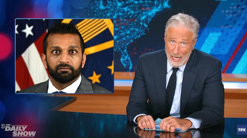 The Daily Show, Jon Stewart on Kash Patel