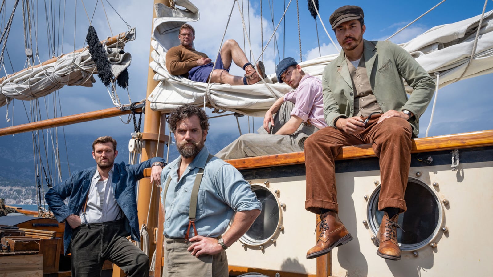 The cast of ‘The Ministry of Ungentlemanly Warfare’