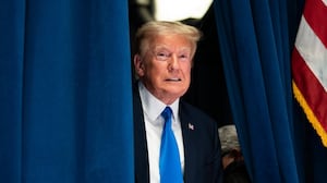 Washington, DC - September 15 : Former President Donald Trump walks out to speak at the Concerned Women for America Summit held at the Capitol Hilton on Friday, Sept 15, 2023, in Washington, DC. (Photo by Jabin Botsford/The Washington Post via Getty Images)