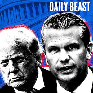 Donald Trump and Pete Hegseth