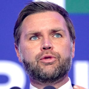 U.S. Vice President JD Vance speaks to members of the media, after the U.S. and Iran held high-level talks at the Lake Lucerne Summit, at Buergenstock Resort Lake Lucerne near Stansstad, Switzerland, June 22, 2026.