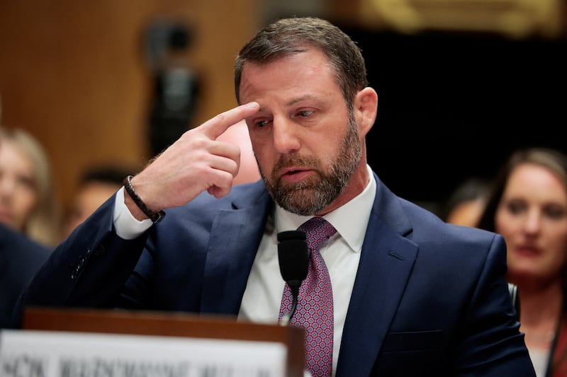 Markwayne Mullin testifies