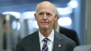 MAGA Sen. Rick Scott suggests Team USA athletes who criticize representing the U.S. should be stripped of their Olympic uniforms.