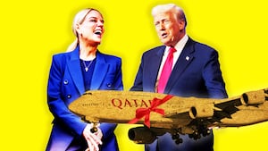 Pam Boni, Donald Trump photo illustration