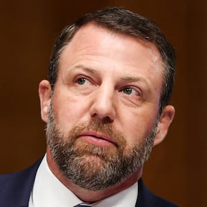 U.S. Senator Markwayne Mullin (R-OK) attends a Senate Health, Education, Labor, and Pensions Committee confirmation hearing for Casey Means, nominated to serve as the next U.S. Surgeon General, on Capitol Hill in Washington, D.C., U.S., February 25, 2026. REUTERS/Kylie Cooper