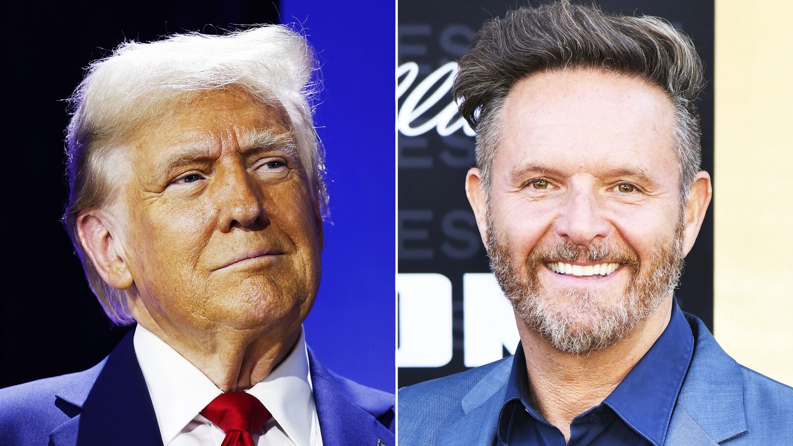 Donald Trump and Mark Burnett