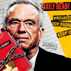 Robert F. Kennedy Jr. and his diary.