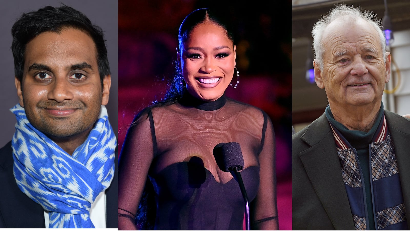 Aziz Ansari, Keke Palmer and Bill Murray