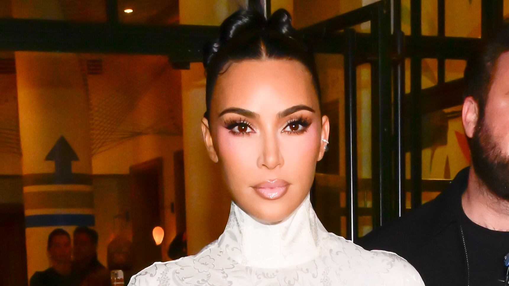 Kim Kardashian in Midtown on October 28, 2025, in New York City.