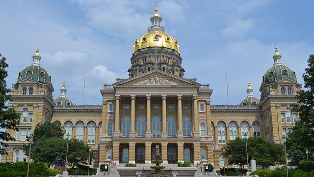 The Iowa State Captiol.